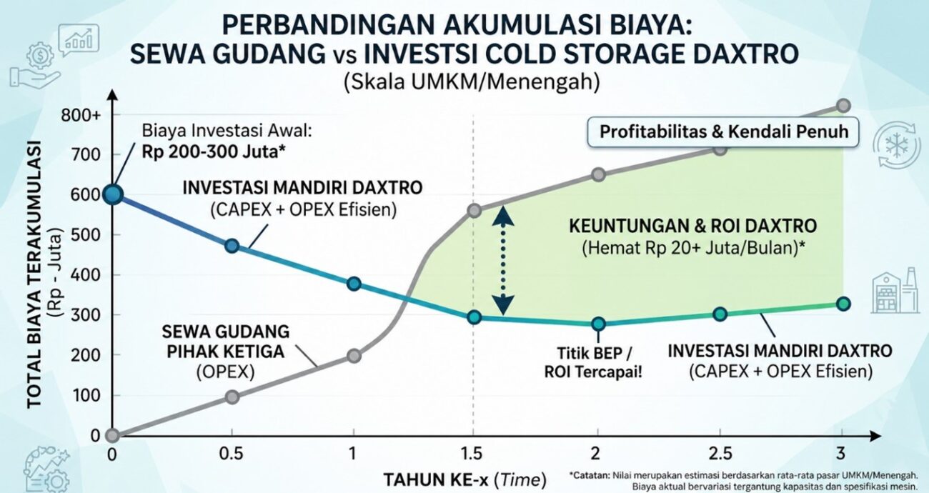 Investasi Cold Storage Mandiri vs Sewa Gudang Pihak Ketiga Mana yang Lebih Cerdas Secara Finansial