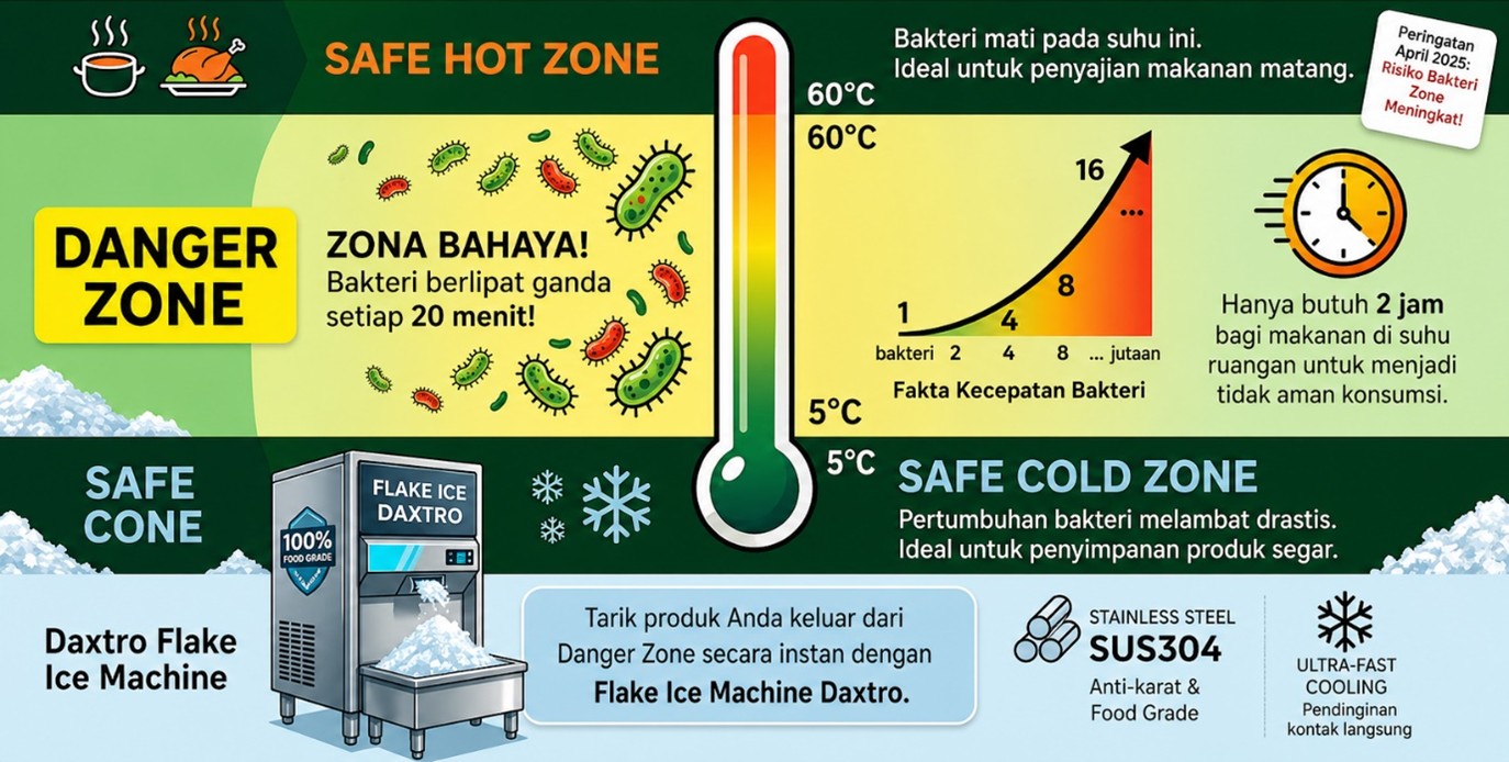 Waspada Danger Zone Makanan Selamatkan Kualitas Daging dari Serangan Bakteri Super Cepat!